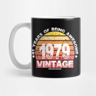 41 Year Old Gifts Vintage 1979 Limited Edition 41 th Birthday Mug